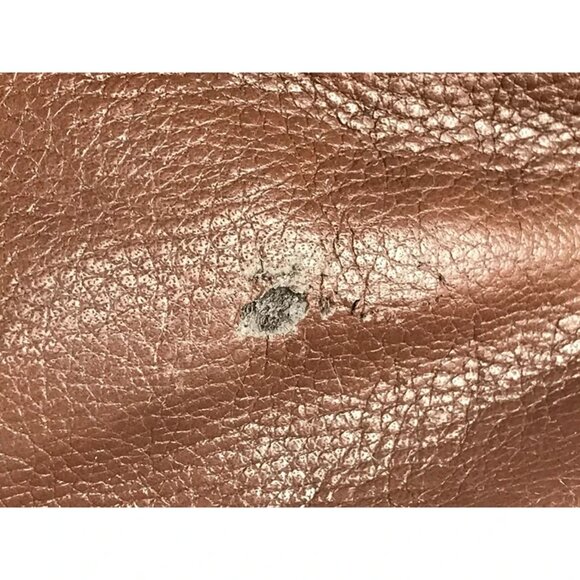 Guess Womens Brown Leather Inner Pockets Adjustable Double Handles Shoulder‎ Bag - Picture 10 of 11